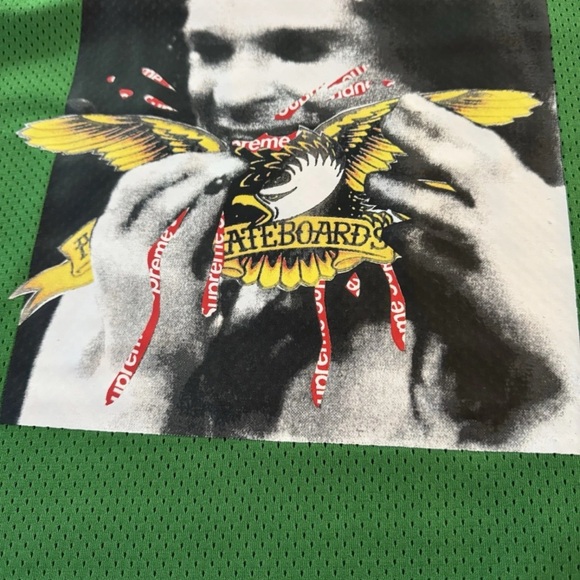 Supreme ANTIHERO Ozzy Hockey Jersey Size Large Shirt Pullover‎ new size L - Picture 6 of 8